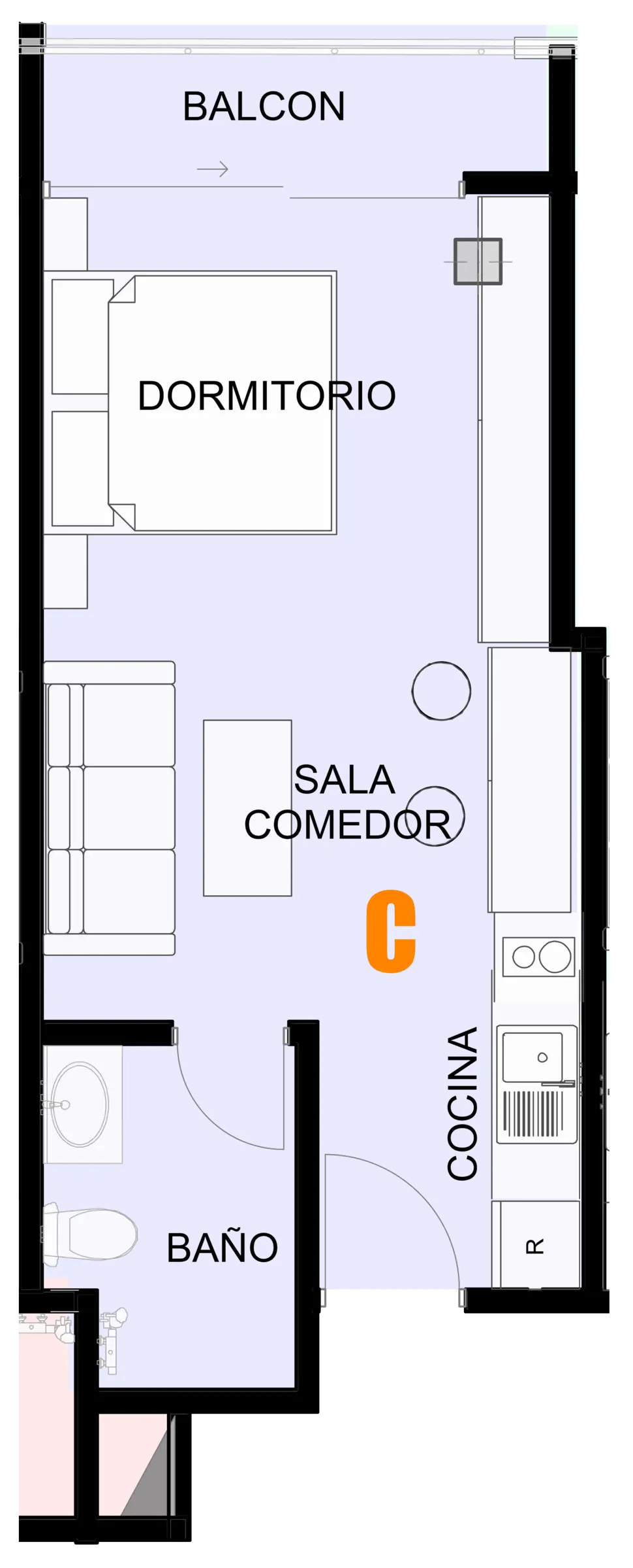 Plano de Torre Altamira - 4C