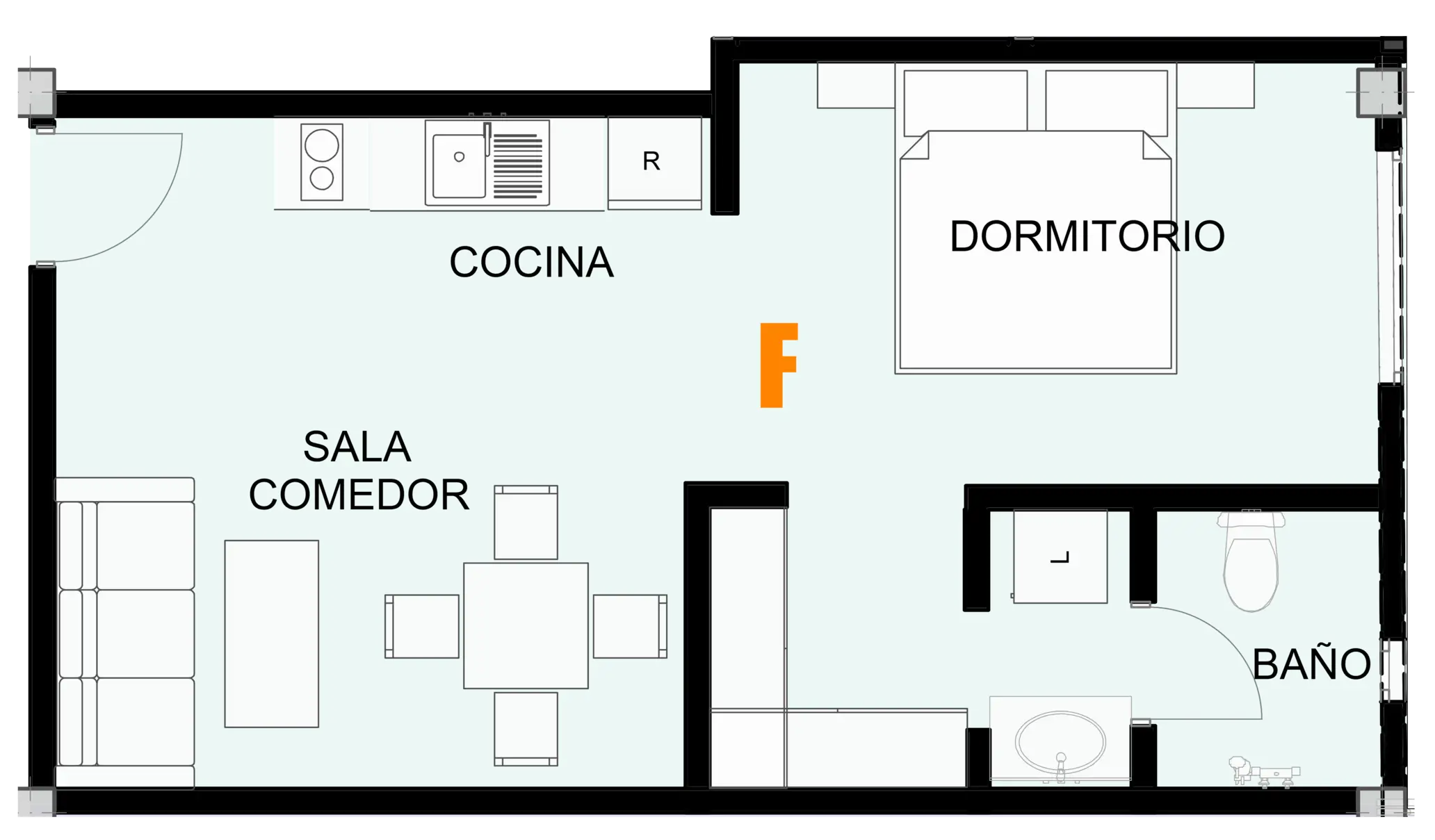 Plano de Torre Altamira - 3F